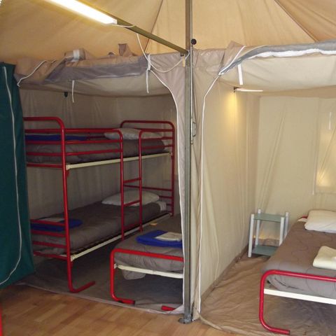Bungalow toilé 5 personnes - Lodge Eco, sans sanitaires