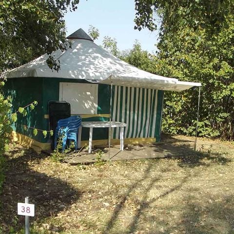 Bungalow de lona 5 personas - Albergue ecológico, sin instalaciones sanitarias