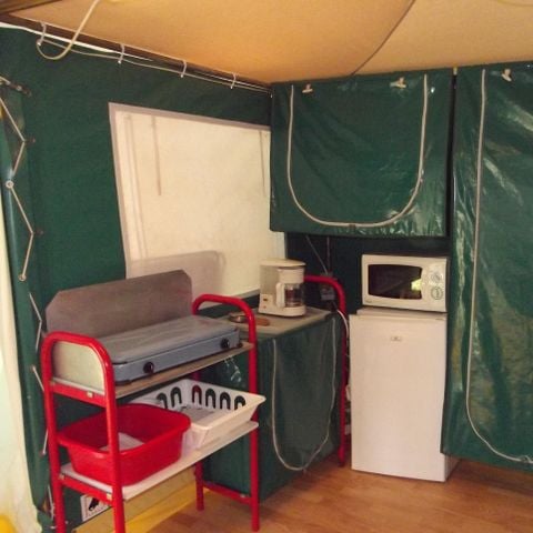 Bungalow toilé 5 personnes - Lodge Eco, sans sanitaires