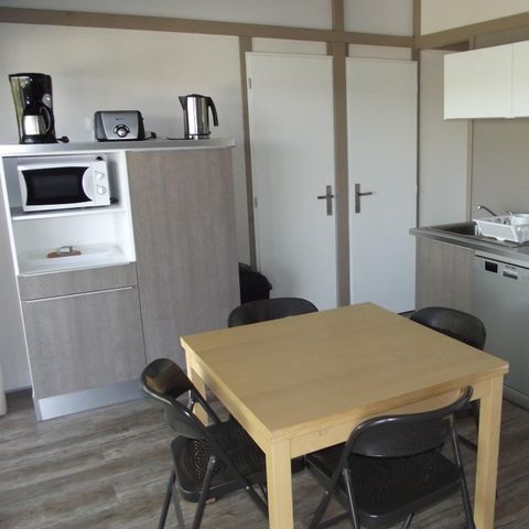 Chalet 8 persons - Chalet Prémium (35m²) with large covered terrace, 3 bedrooms