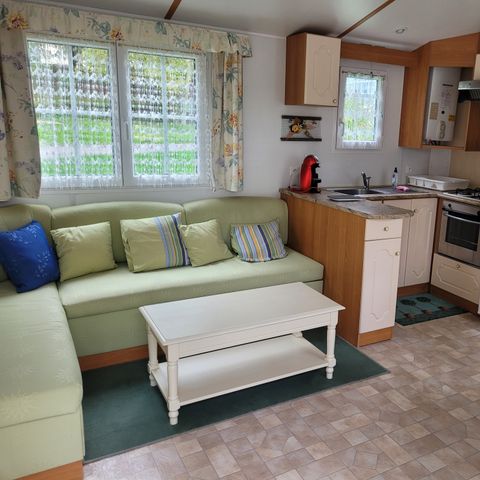 Mobile home 4 persons - Comfort Superior 4p (32m²) with covered terrace, 2 bedrooms, air-conditioned