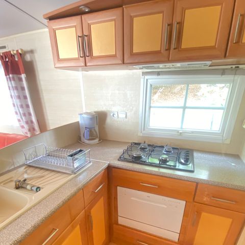Mobile home 6 persons - Premium with dishwasher, air conditioning and TV