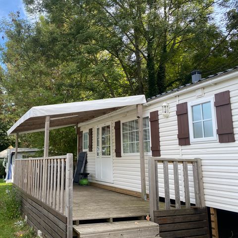 Mobile home 6 persons - Premium with dishwasher, air conditioning and TV