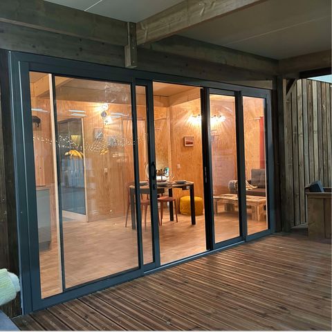 Chalet 5 persons - Chalet Premium (35m²) with covered terrace, 2 bedrooms