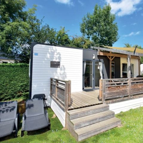 MOBILHOME 8 personnes - Premium | 3 Ch. | 6/8 Pers. | Terrasse surélevée | Clim.