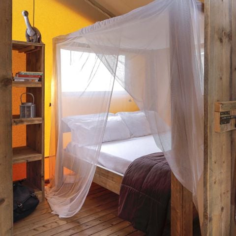 Canvas and wooden tent 6 persons - hu Glamp Premium XL Tenda