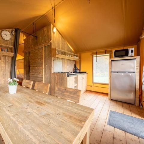 TIENDA DE LONA Y MADERA 6 personas - hu Glamp Premium XL Tenda