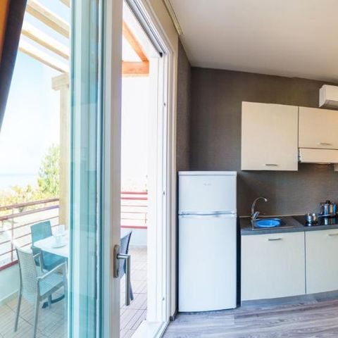 Piso 2 personas - apartamento superior de dos habitaciones con vistas al lago