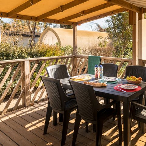 Casa mobile 4 persone - TV + PLANCHA - Côté Oasis