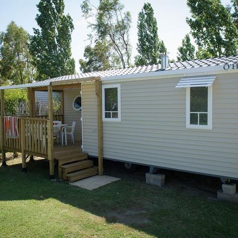 BUNGALOW 4 personnes - TV + PLANCHA - Côté Oasis