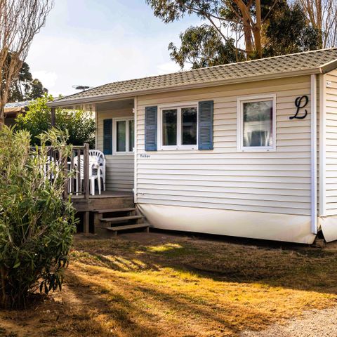 MOBILE HOME 5 people - TV + AIR CONDITIONING + PLANCHA