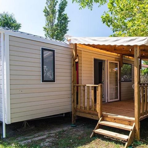 MOBILE HOME 6 people - 2 Bedrooms, TV + CLIM