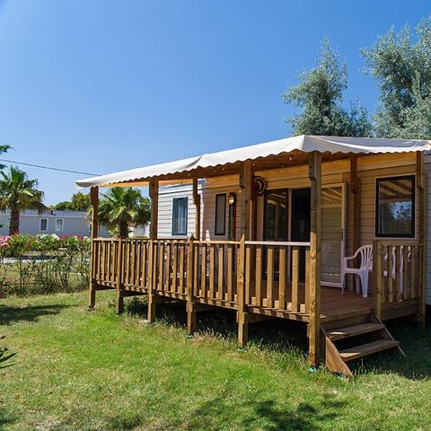 Stacaravan 8 personen - CLIM + TV