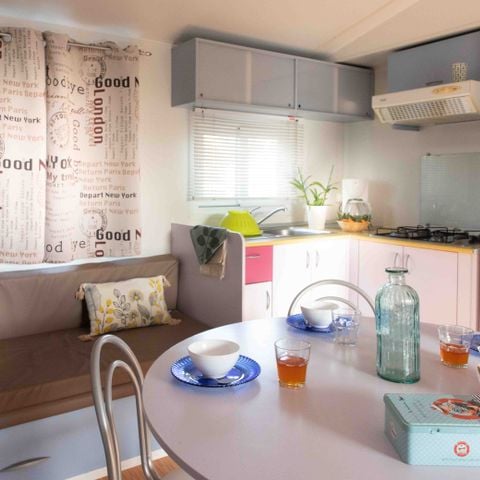 Stacaravan 6 personen - Residence Oasis, 3 kamers