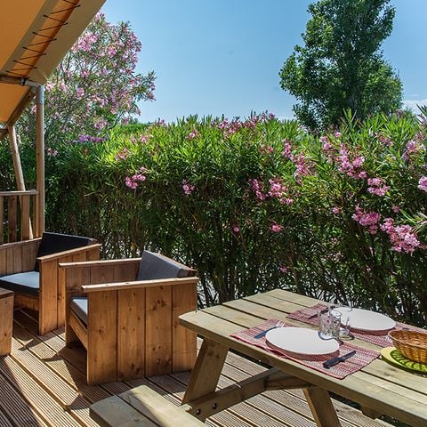 BUNGALOW TOILÉ 4 personnes - Bungalow toilé 4 personnes