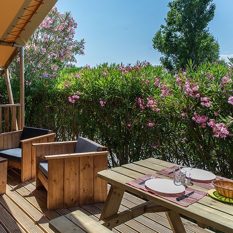 CANVAS BUNGALOW 4 people - Glamping tent 4 persons