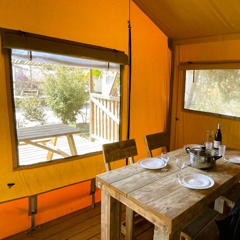 BUNGALOW TOILÉ 4 personnes - Bungalow toilé 4 personnes