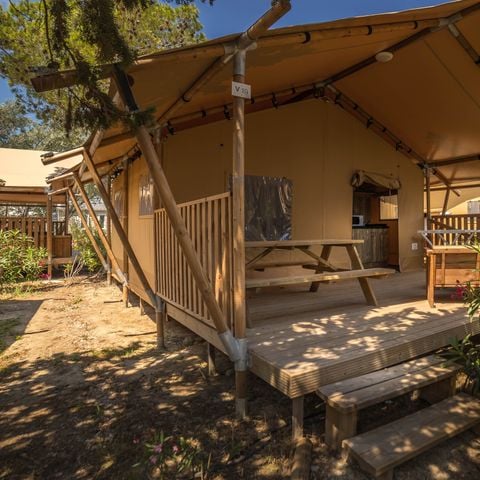 BUNGALOW TOILÉ 4 personnes - Bungalow toilé 4 personnes