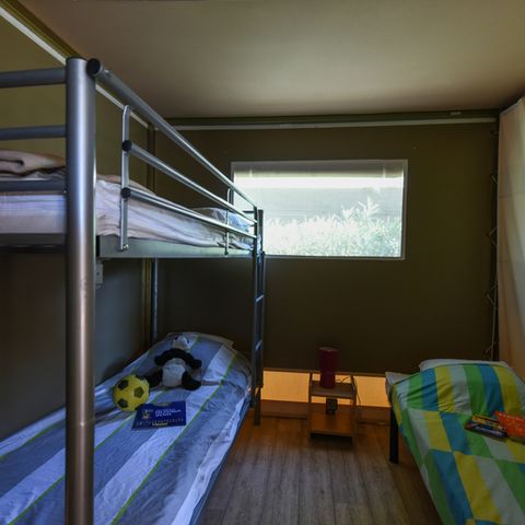 CANVAS AND WOOD TENT 5 people - Canvas and wooden tent 5 persons