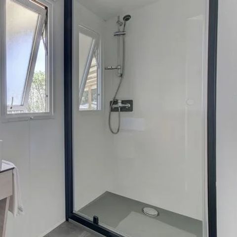 BUNGALOW 4 personnes - Mobil-home | Comfort XL | 2 Ch. | 4 Pers. | Terrasse surélevée | Clim.