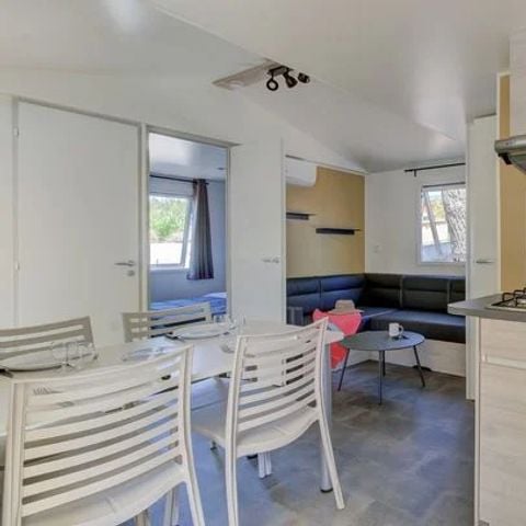 Casa mobile 4 persone - Casa mobile | Comfort XL | 2 Camere da letto | 4 Persone | Terrazza rialzata | Aria condizionata.