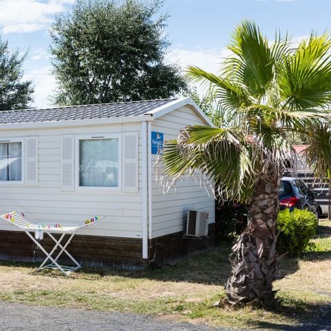 MOBILHOME 4 personas - | Confort | 2 Dormitorios | 4 Pers | Terraza individual | Aire acondicionado | TV