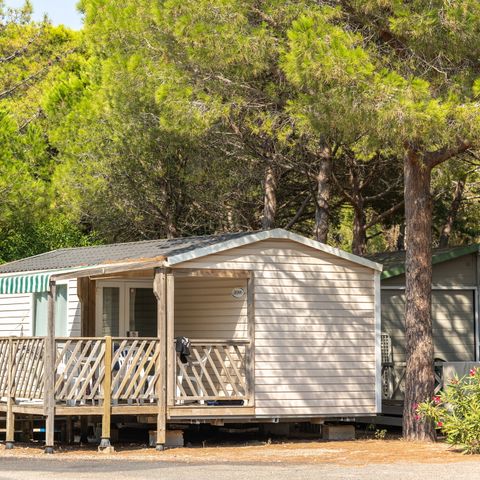 MOBILE HOME 6 people - Mobile home | Comfort | 2 Bedrooms | 4/6 People | Single terrace | Air conditioning | TV