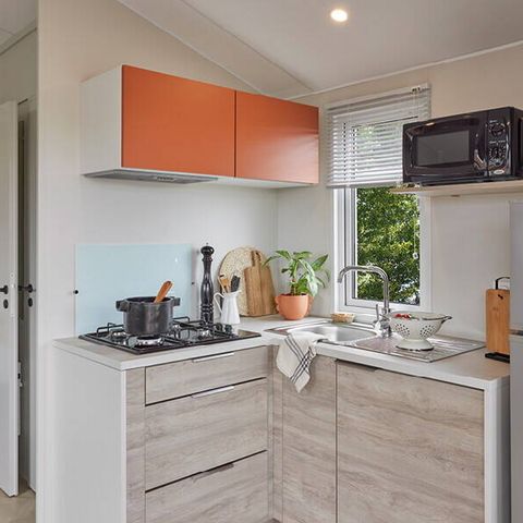 MOBILE HOME 6 people - Mobile-home | Comfort | 2 Bedrooms | 4/6 Pers. | Single terrace | Air-con.