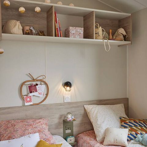 Stacaravan 6 personen - Mobile-home | Comfort | 2 Slaapkamers | 4/6 Pers. | Single terras | Air-con.