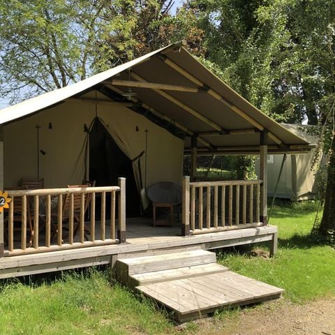 Safarizelt 5 personen - Zelt Safari KENYA 30m² - 2 Zimmer - ohne Sanitäranlagen 5 pers.