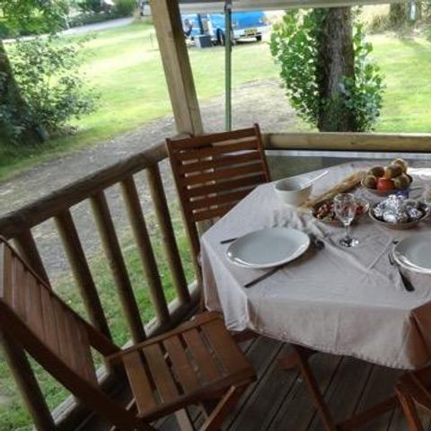 Safaritent 5 personen - Safaritent KENYA 30m² - 2 kamers - zonder badkamer 5 pers