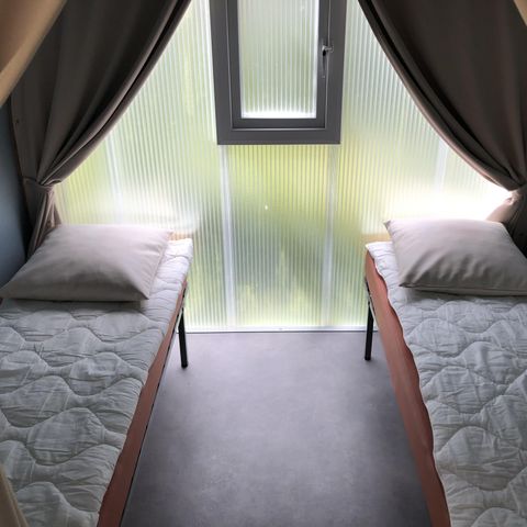 AUßERGEWÖHNLICHE UNTERKUNFT 4 Personen - COCO SWEET 16m² - 2 Schlafzimmer - ohne Sanitäranlagen 4 pers.