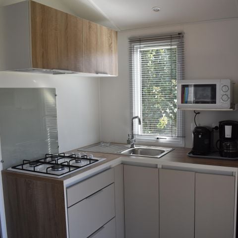 MOBILHOME 4 personnes - Mobil home Panama 32m² (23m² +9m² de terrasse) - 2 chambres 4 pers