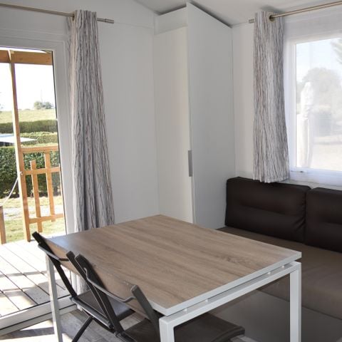 MOBILHOME 4 personnes - Mobil home Panama 32m² (23m² +9m² de terrasse) - 2 chambres 4 pers