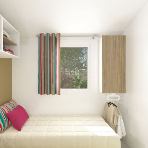 MOBILHOME 6 personnes - Mobil home Malaga 38m² (30m² + terrasse de 8m²)- 3 chambres 6 pers