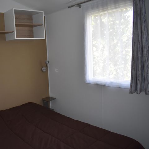 Stacaravan 6 personen - Stacaravan Malaga 38m² (30m² + terras 8m²)- 3 kamers 6 pers