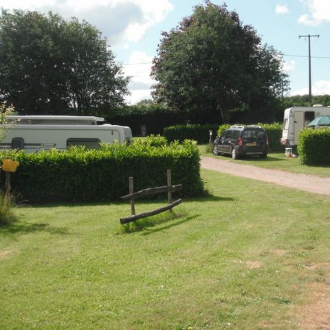 PLOT - caravan or motorhome with electricity