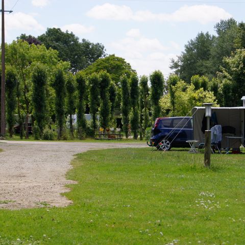 PLOT - caravan or motorhome with electricity