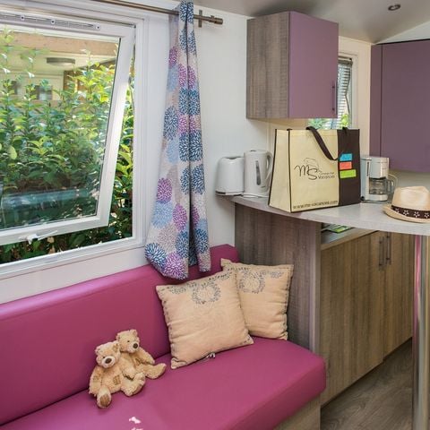 Stacaravan 6 personen - huisje met 3 slaapkamers