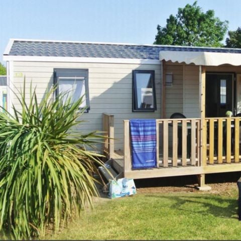Mobilheim 6 personen - 6 Plätze 3 Schlafzimmer (Klimaanlage, TV, Geschirrspülmaschine)