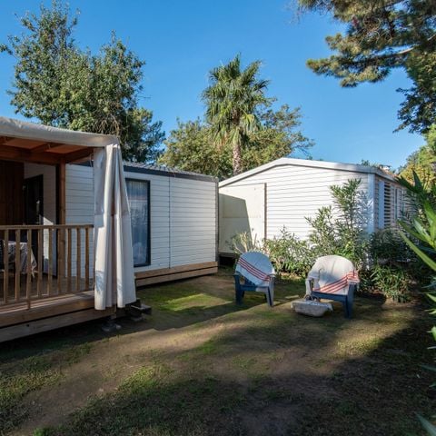 Stacaravan 4 personen - 4p - Cottage Bergamo CONFORT airconditioning