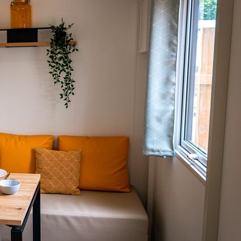 Stacaravan 2 personen - Klassiek Comfort | 1 Slaapkamer