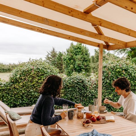 Stacaravan 4 personen - Cottage Premium 2 slaapkamers