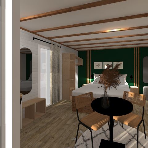 MOBILHOME 2 personnes - Cottage Signature | 1 Chambre