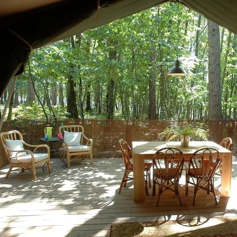 Camping L'Ermitage du Grand Bois - Camping Drôme - Afbeelding N°2