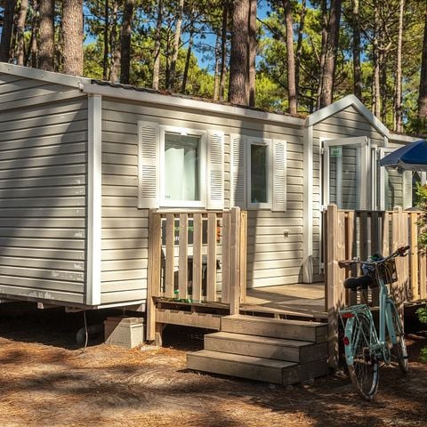 BUNGALOW 8 personnes - Mobil-home | Classic | 3 Ch. | 6/8 Pers. | Terrasse surélevée non couverte