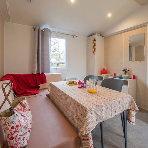 MOBILHOME 4 personas - Confort | 2 Dormitorios | 4 Pers. | Terraza elevada