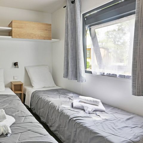 MOBILE HOME 6 people - Premium | 3 Bedrooms | 6 Pers | Elevated terrace | TV