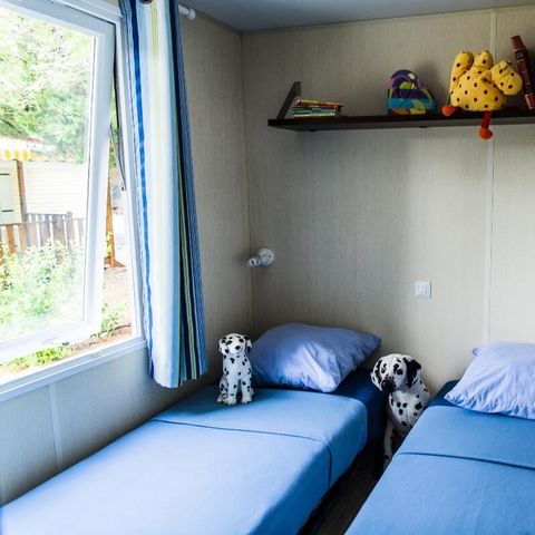 Mobilheim 6 Personen - 4 Zimmer 6 Personen Klimatisiert + TV