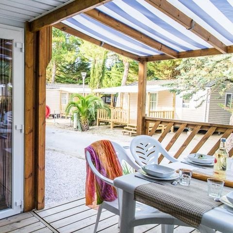 MOBILHOME 4 personnes - Confort 3 Pièces 4 Personnes Climatisé + TV